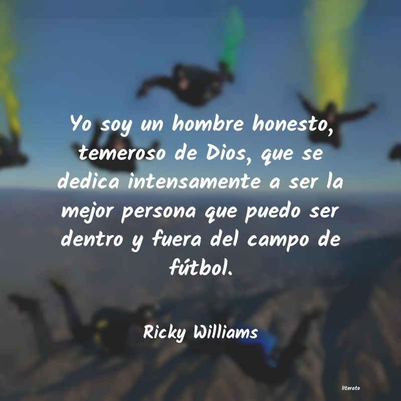 Frases de Ricky Williams