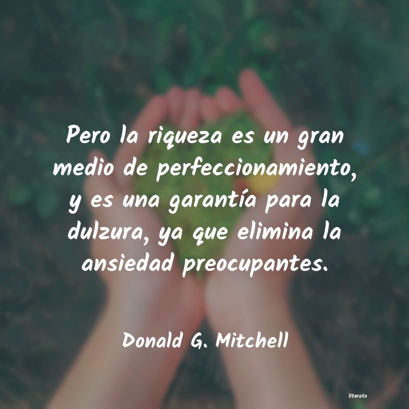 Frases de Donald G. Mitchell