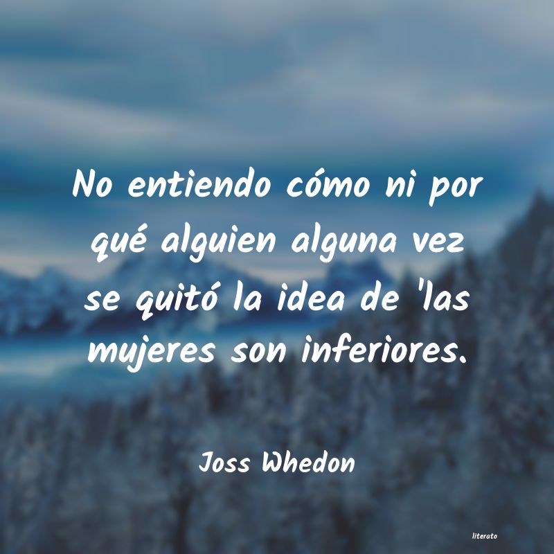 frases de Joss Whedon