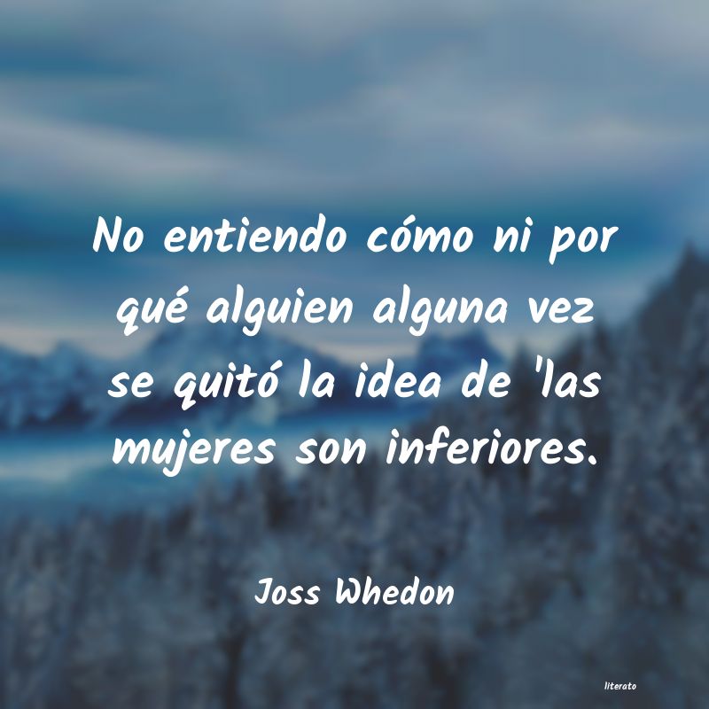 Frases de Joss Whedon