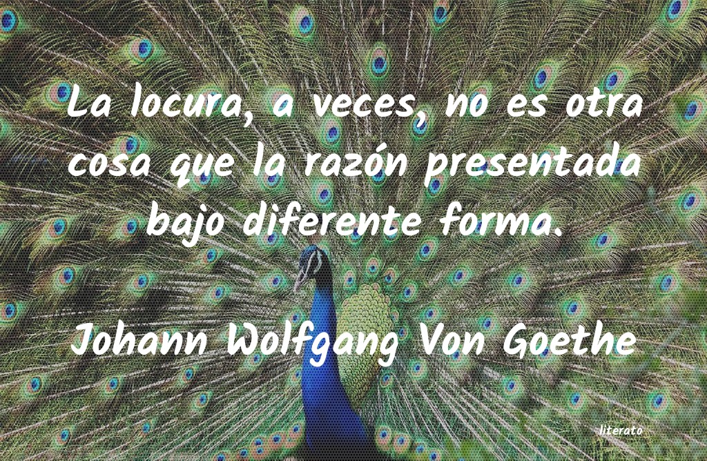 frases de Johann Wolfgang Von Goethe