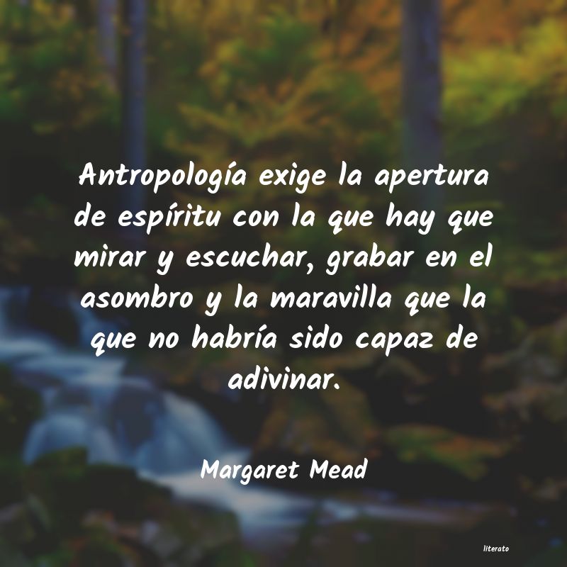 Frases de Margaret Mead