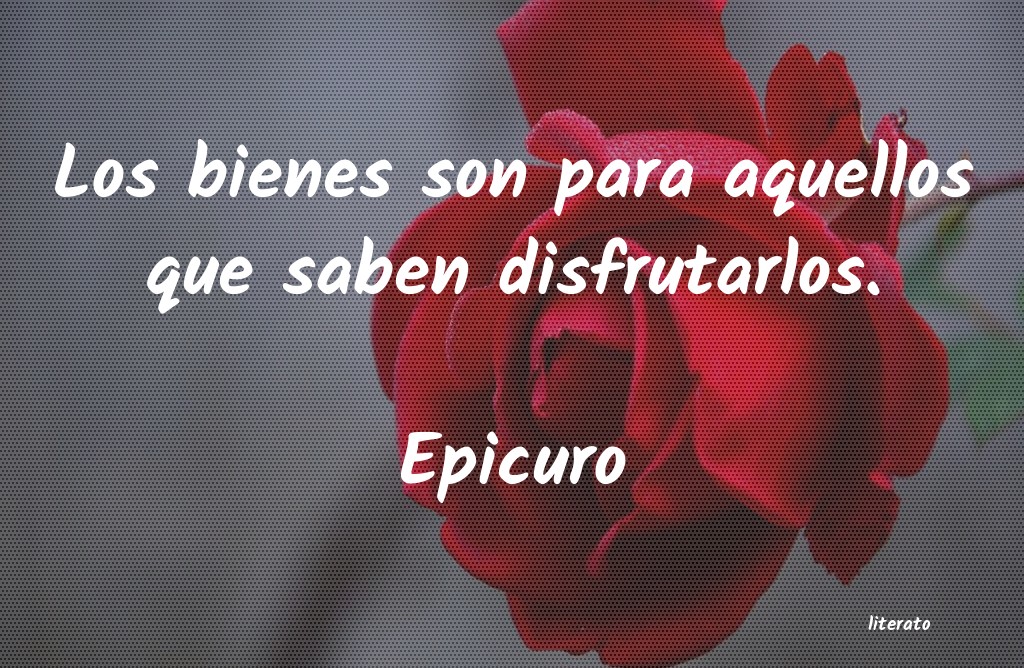 Frases de Epicuro