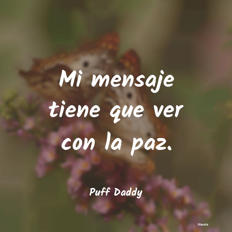 frases de Puff Daddy
