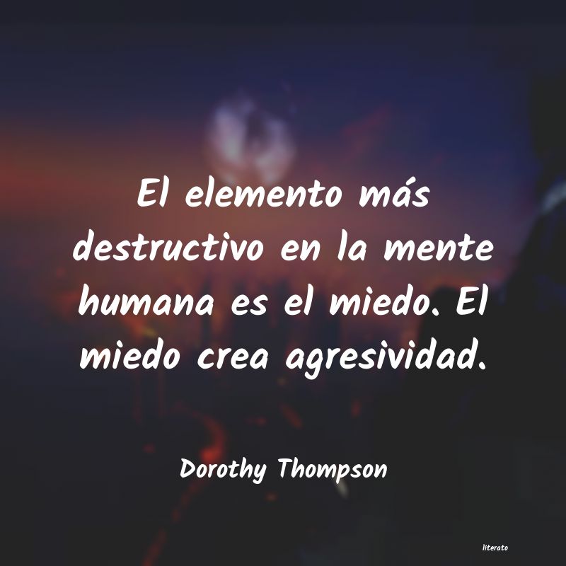 frases para no sentir miedo