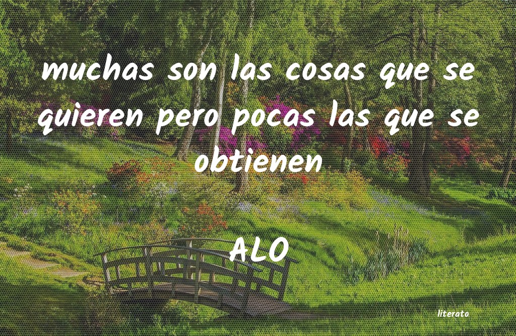frases de ALO