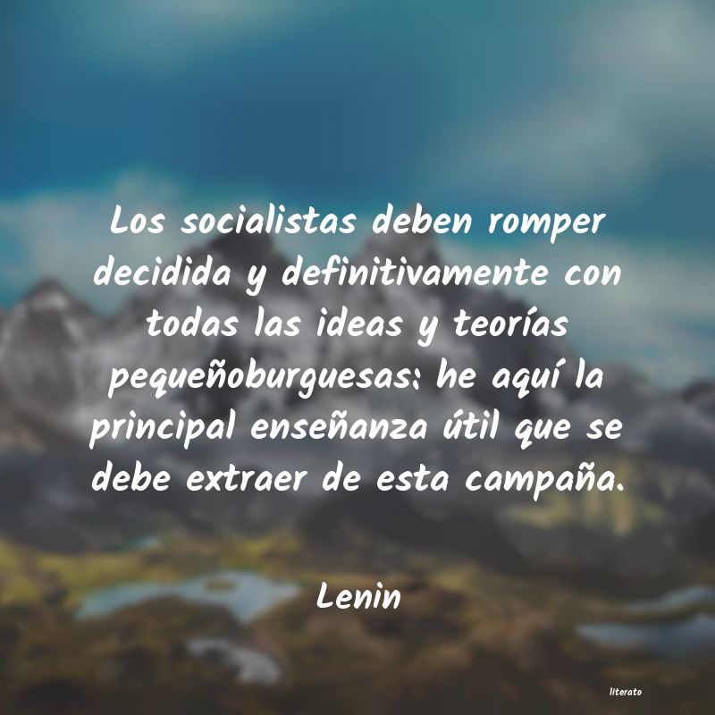 Frases de Lenin