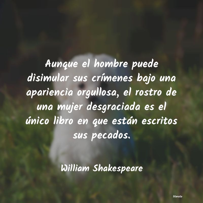 Frases de William Shakespeare