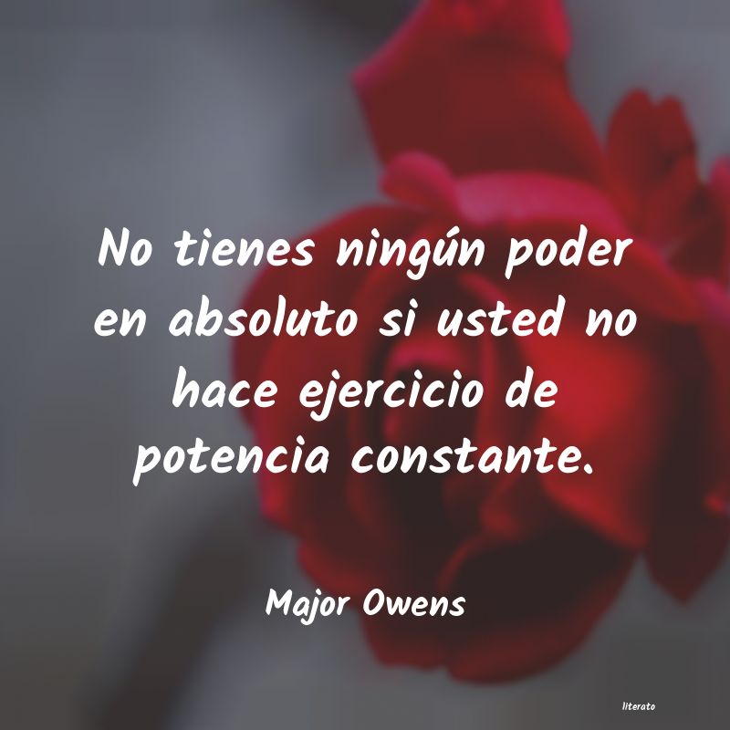 frases de Major Owens