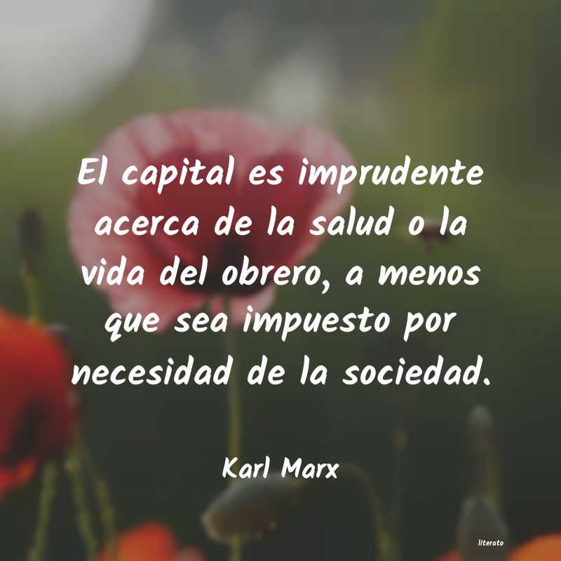 frases de Karl Marx
