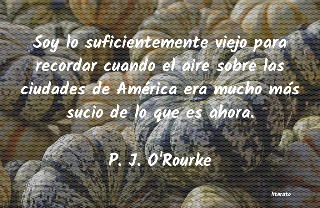 Frases de P. J. O'Rourke