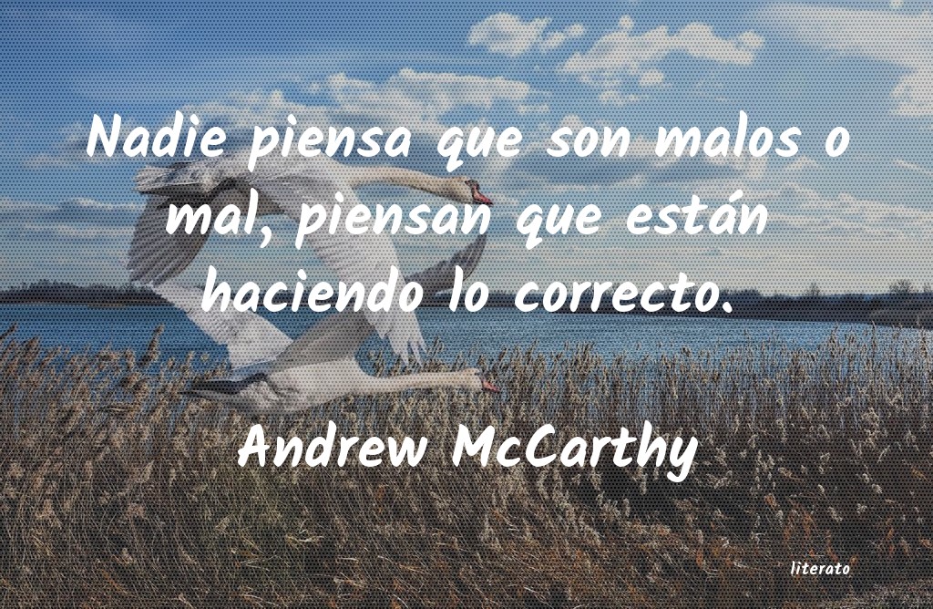 Frases de Andrew McCarthy