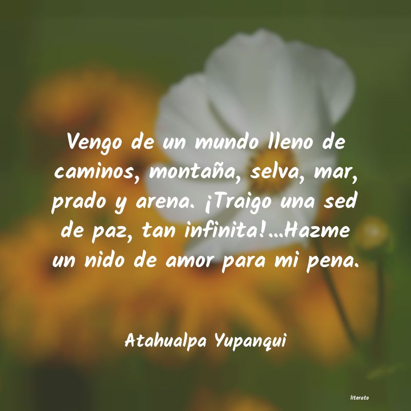 Frases de Atahualpa Yupanqui