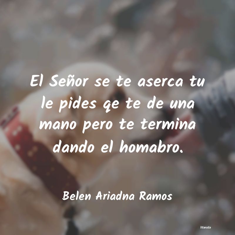 frases de Belen Ariadna Ramos