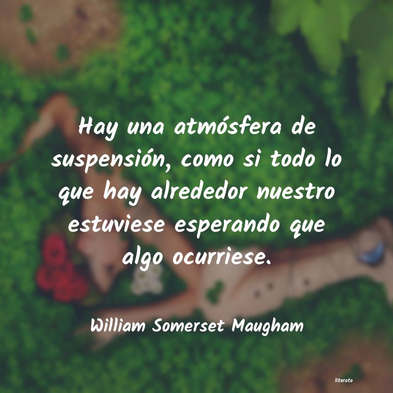 frases de William Somerset Maugham