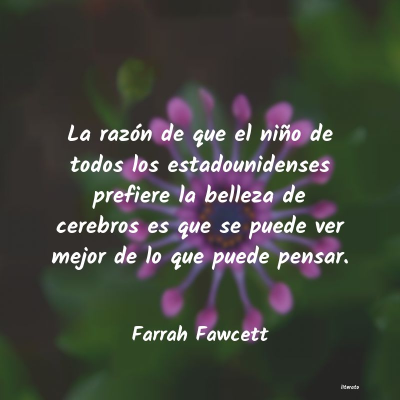 frases de Farrah Fawcett