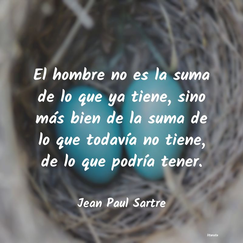 Frases de Jean Paul Sartre