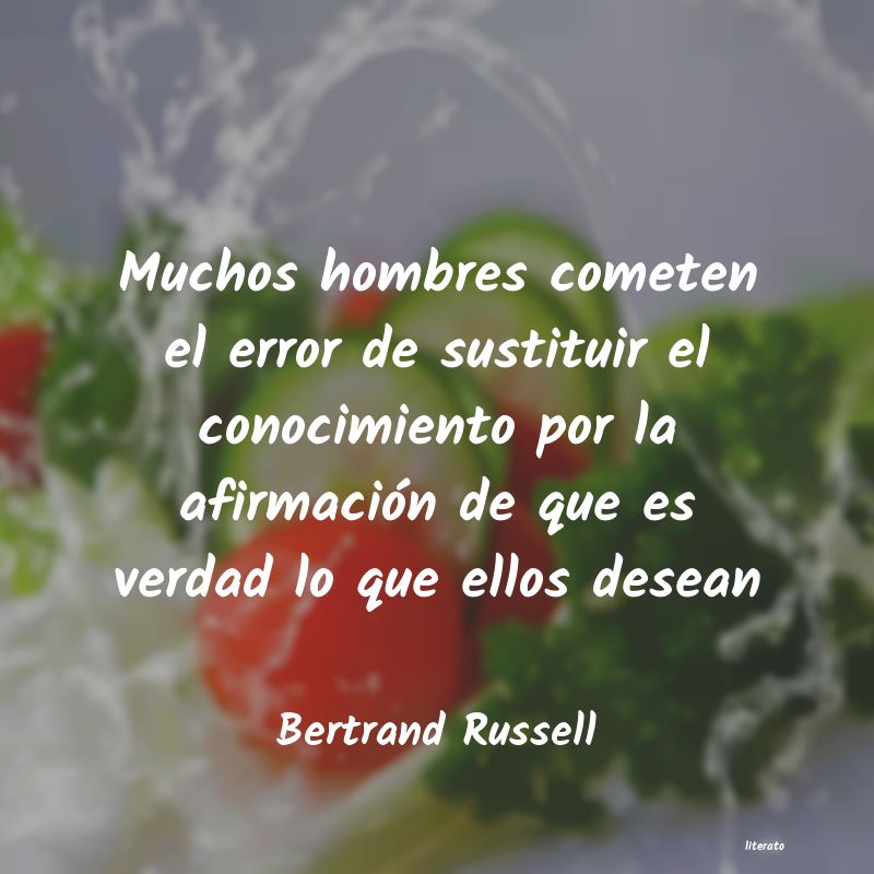 Frases de Bertrand Russell