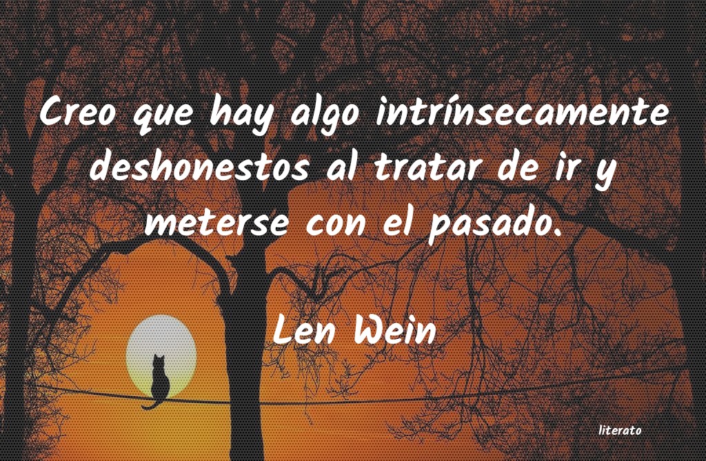 frases de Len Wein
