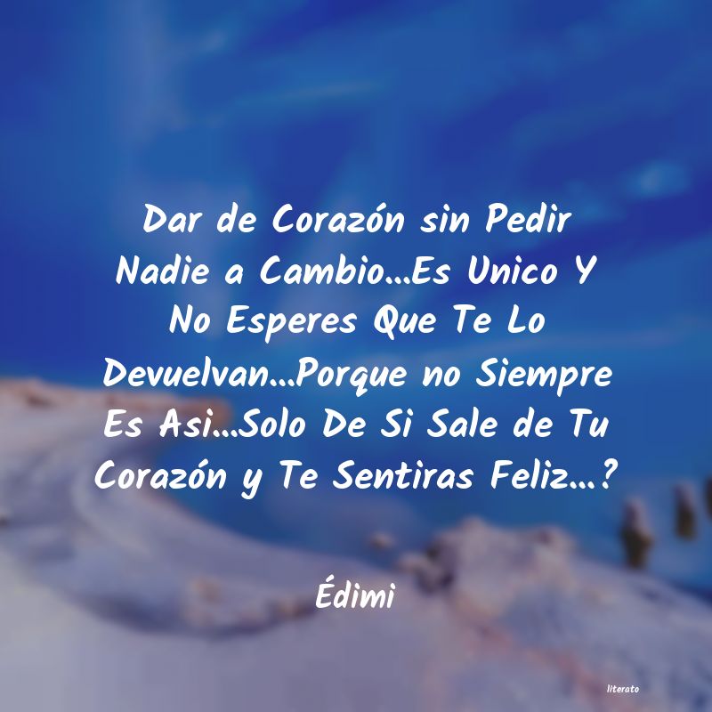 frases de Édimi