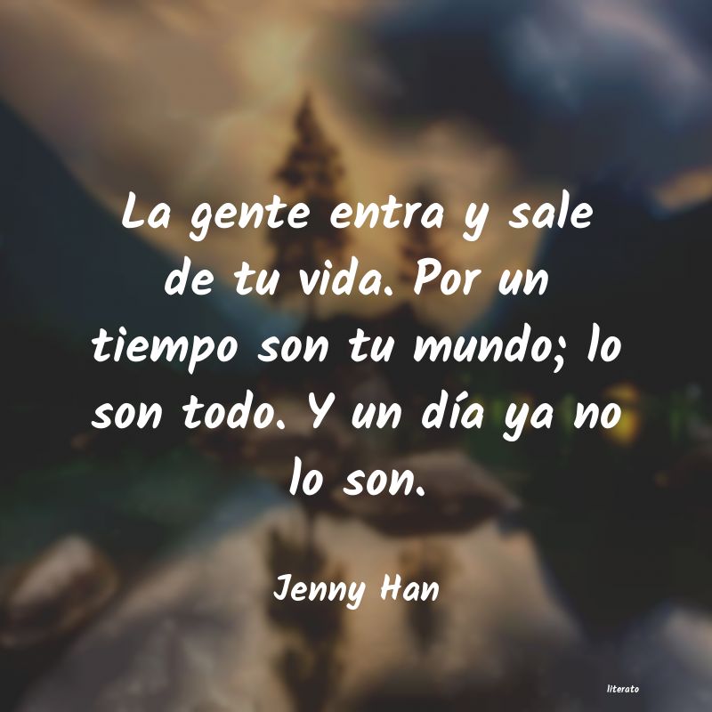 frases de Jenny Han