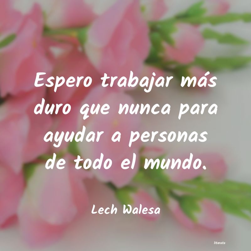 frases de Lech Walesa