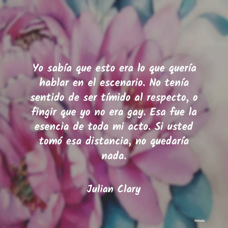 Frases de Julian Clary