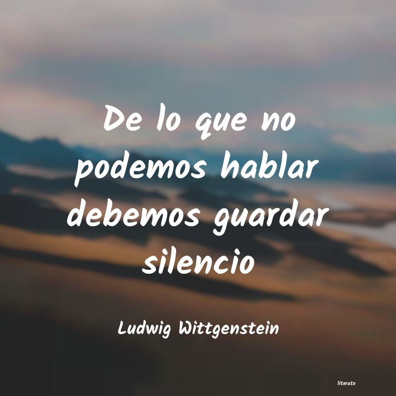 Frases de Ludwig Wittgenstein