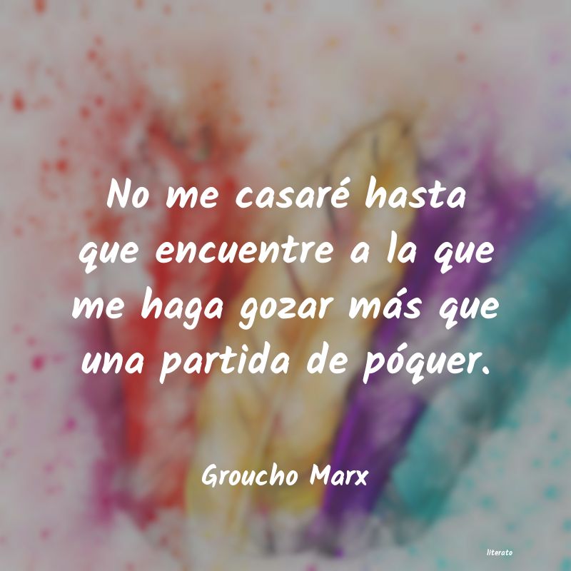 Frases de Groucho Marx