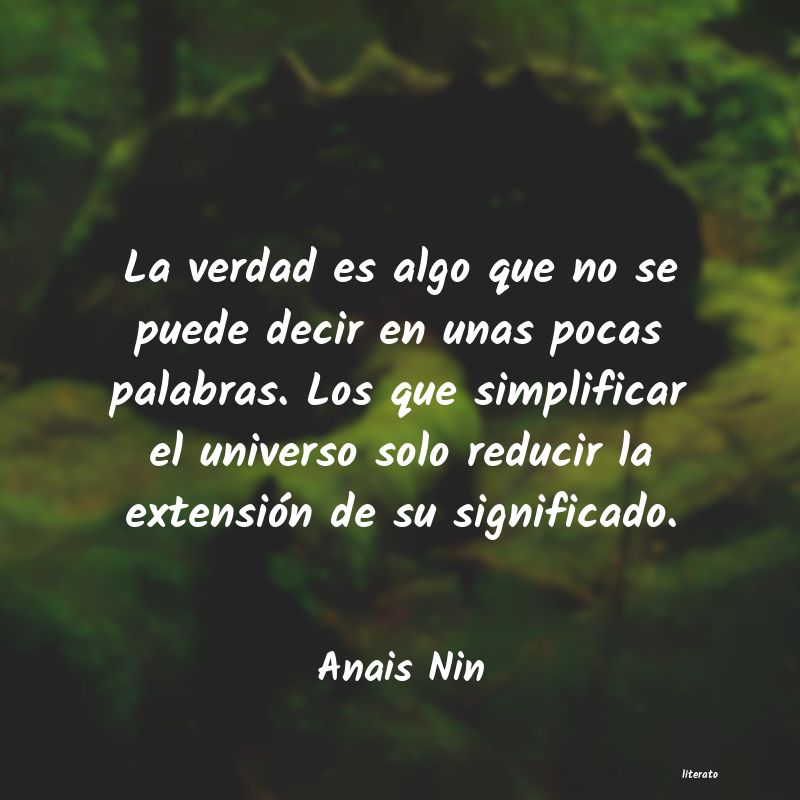 frases de Anais Nin