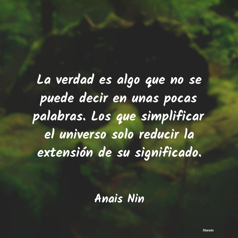 Frases de Anais Nin