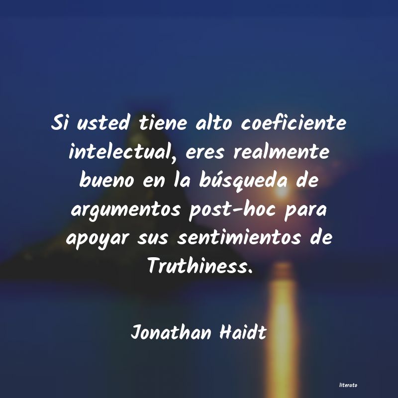 Frases de Jonathan Haidt