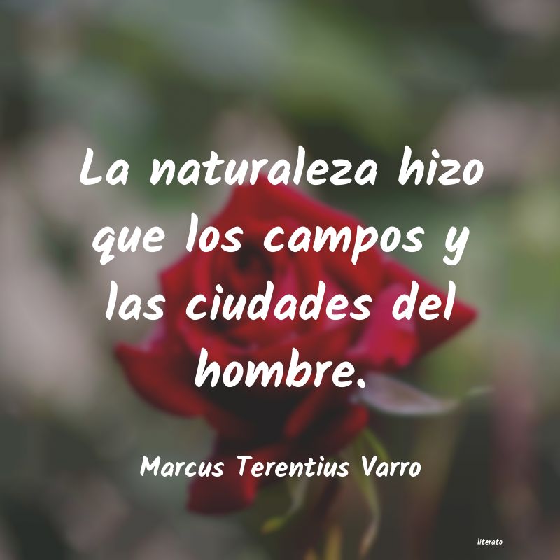 Frases de Marcus Terentius Varro