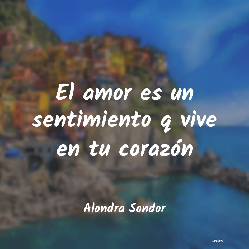 Frases de Alondra Sondor