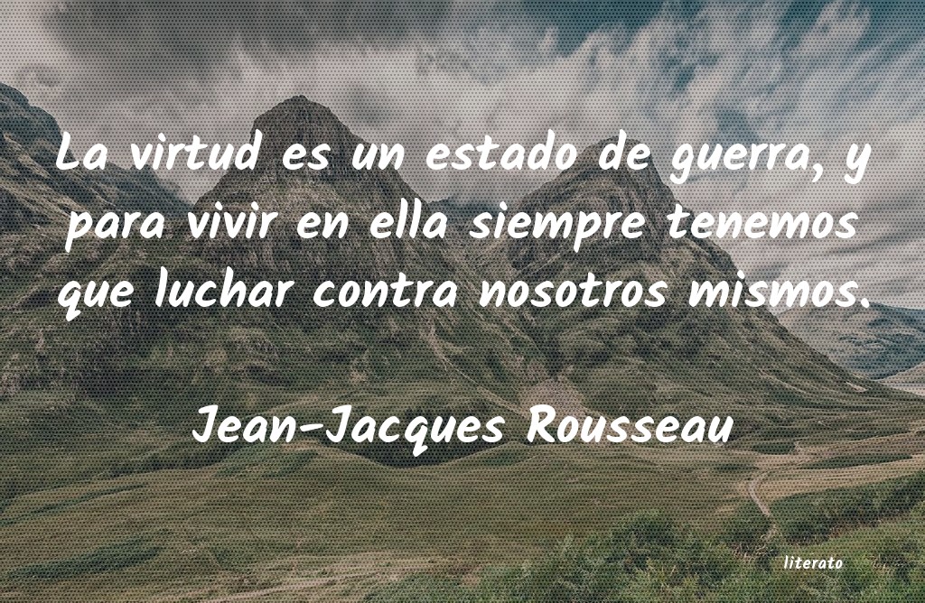 frases de Jean-Jacques Rousseau