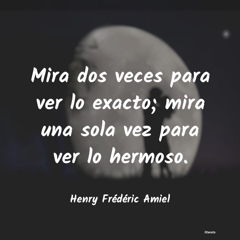 frases de Henry Frédéric Amiel