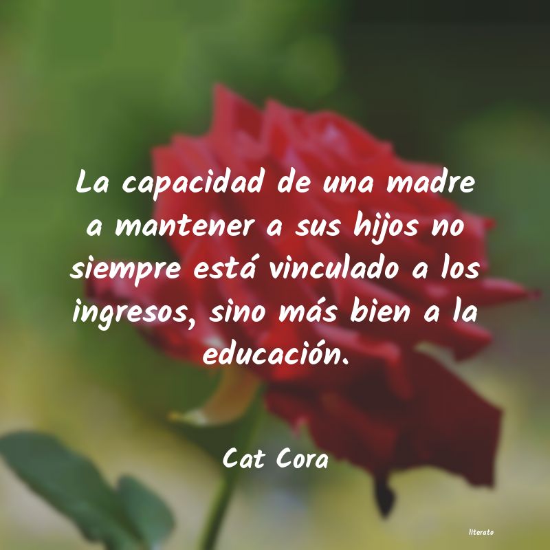 frases de Cat Cora