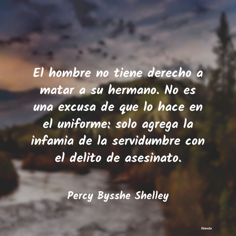 Frases de Percy Bysshe Shelley