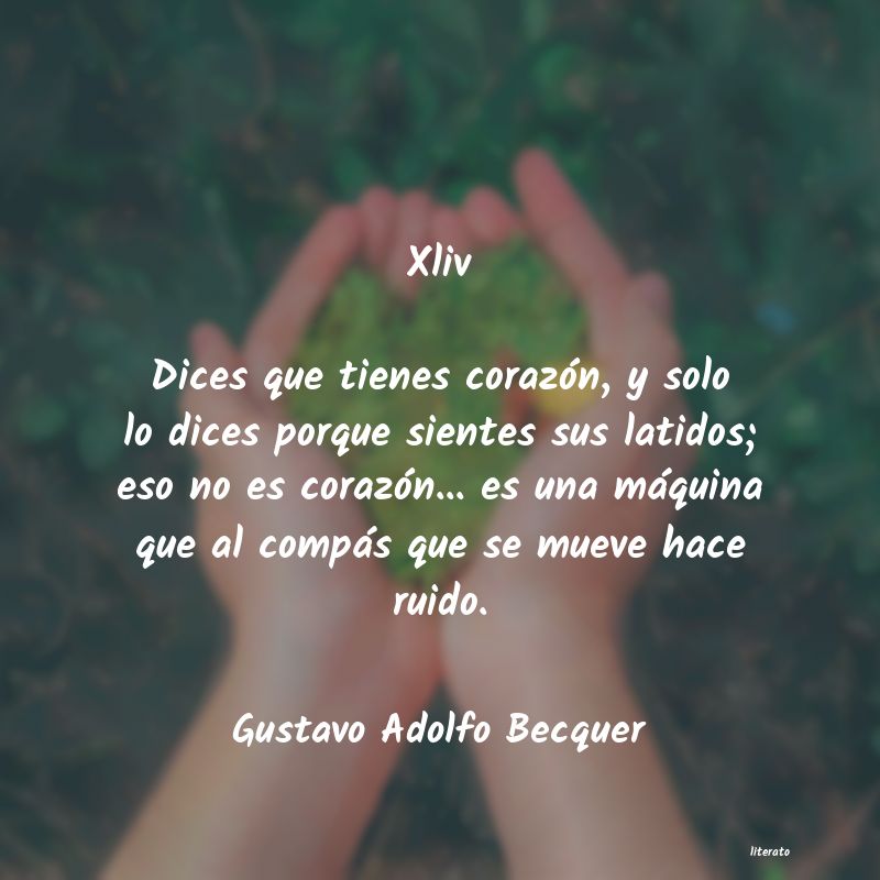 Frases de Gustavo Adolfo Becquer