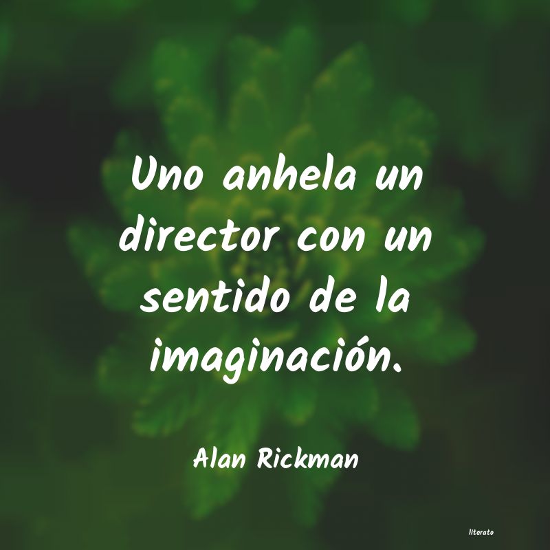 Frases de Alan Rickman