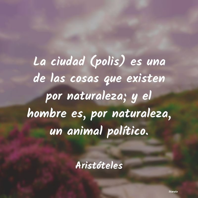 Frases de Aristóteles