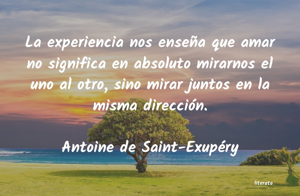 Frases de Antoine de Saint-Exupéry