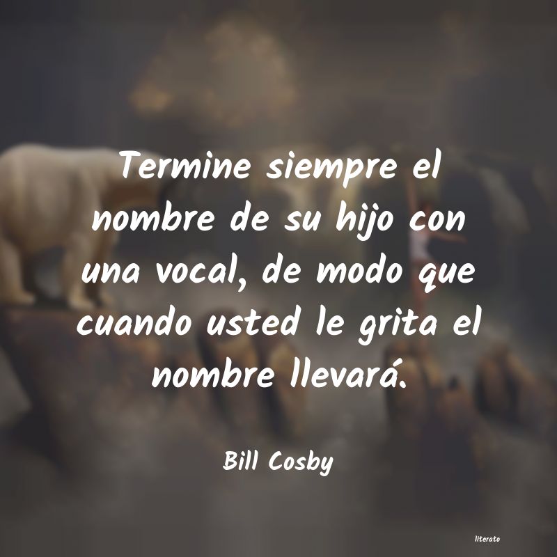 Frases de Bill Cosby