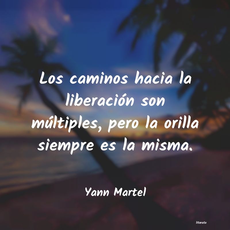 frases de Yann Martel