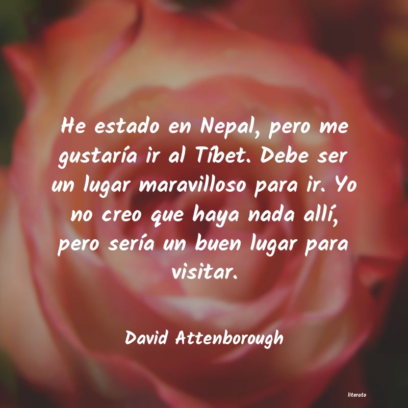 Frases de David Attenborough