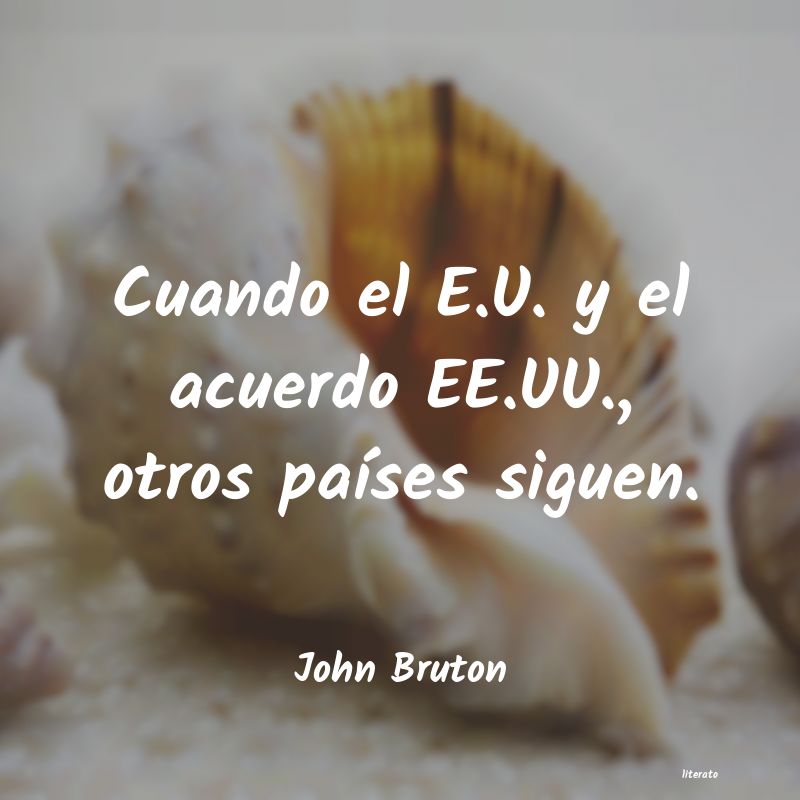 Frases de John Bruton