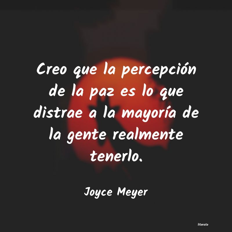 Frases de Joyce Meyer