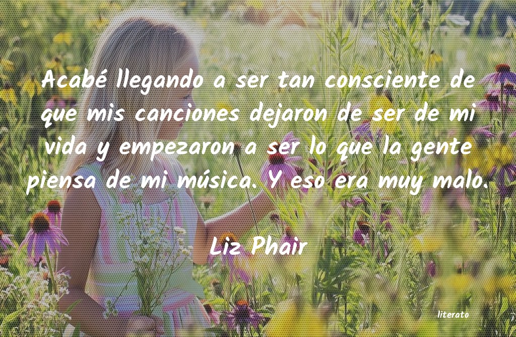 Frases de Liz Phair