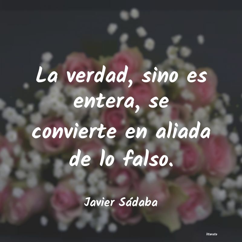 Frases de Javier Sádaba