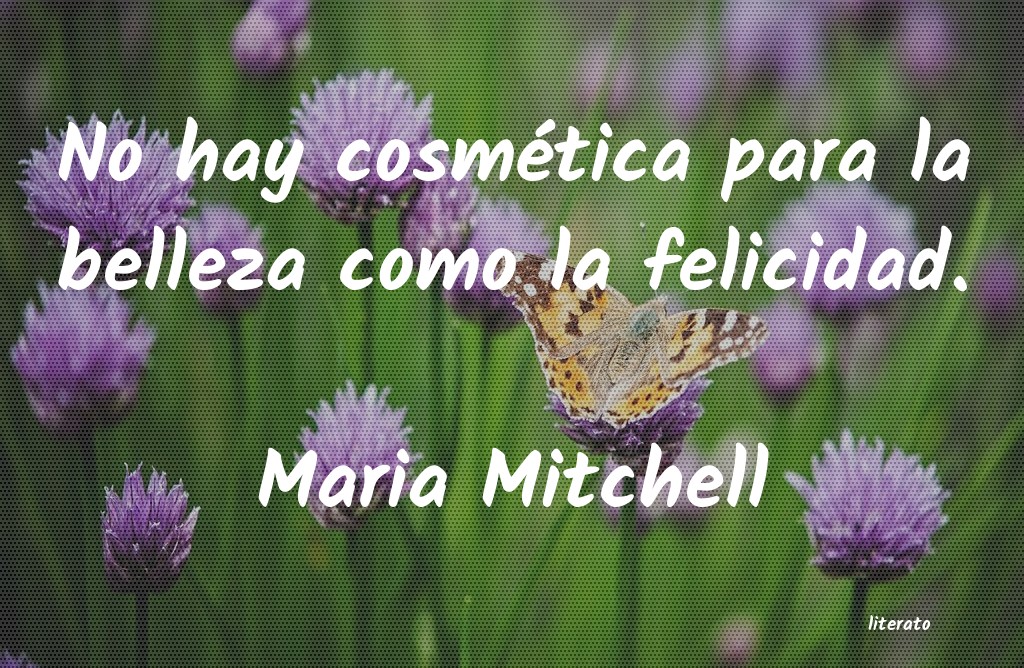 Frases de Maria Mitchell